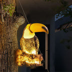 Decorative Solar Animal Garden Light – Owl / Chameleon / Toucan / Raccoon – (1 LED)