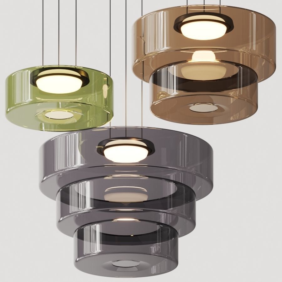 BauhausGlow – Glass Pendant Lamp in Bauhaus Style with Warm Lighting & Modern Design