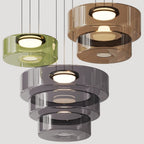 BauhausGlow – Glass Pendant Lamp in Bauhaus Style with Warm Lighting & Modern Design