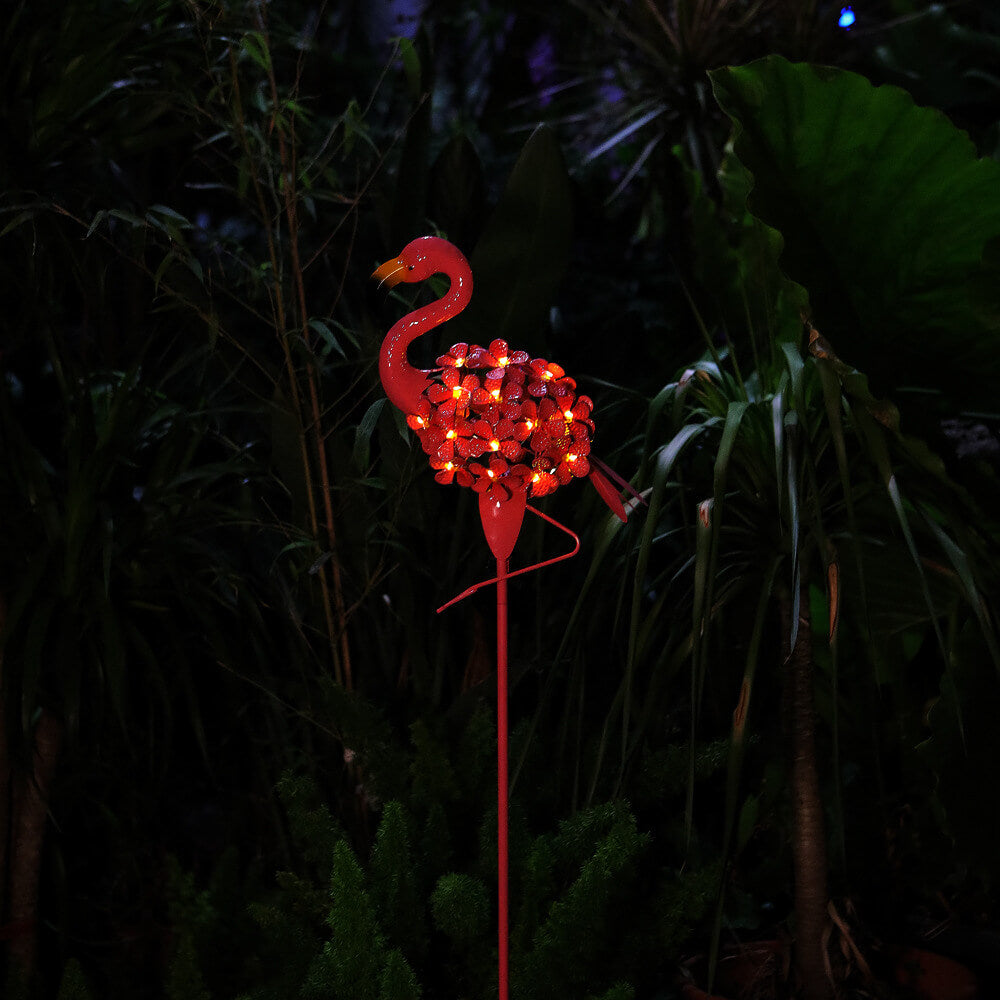 Flamingo Solar LED Garden Light – Pink – (1 LED)