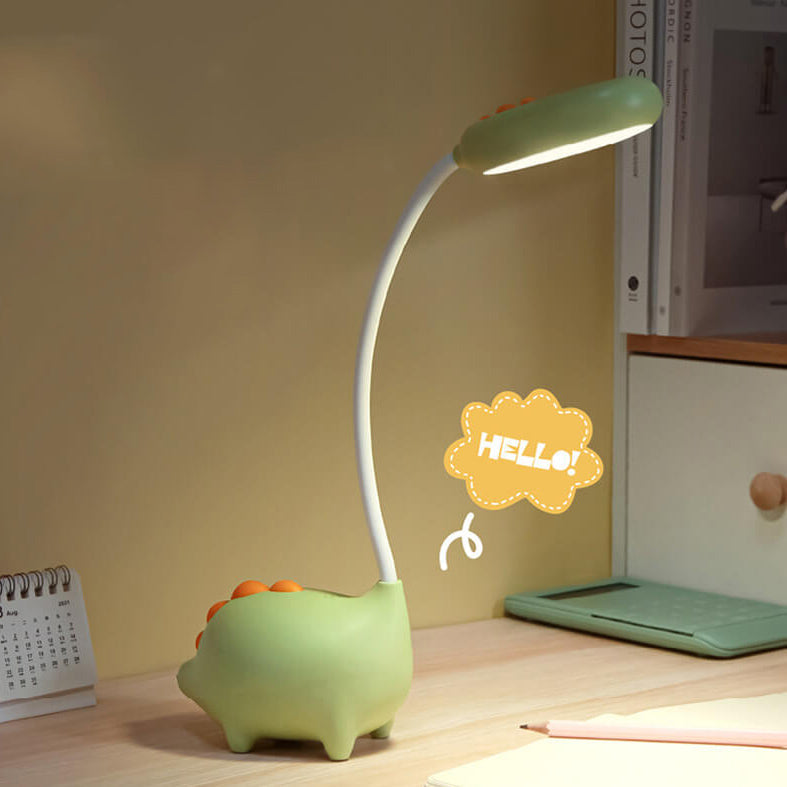 Modern Table Lamp with Integrated LED and Colorful Design