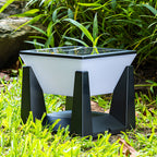 Solvra Solar Outdoor Lamp for Wall and Floor Use