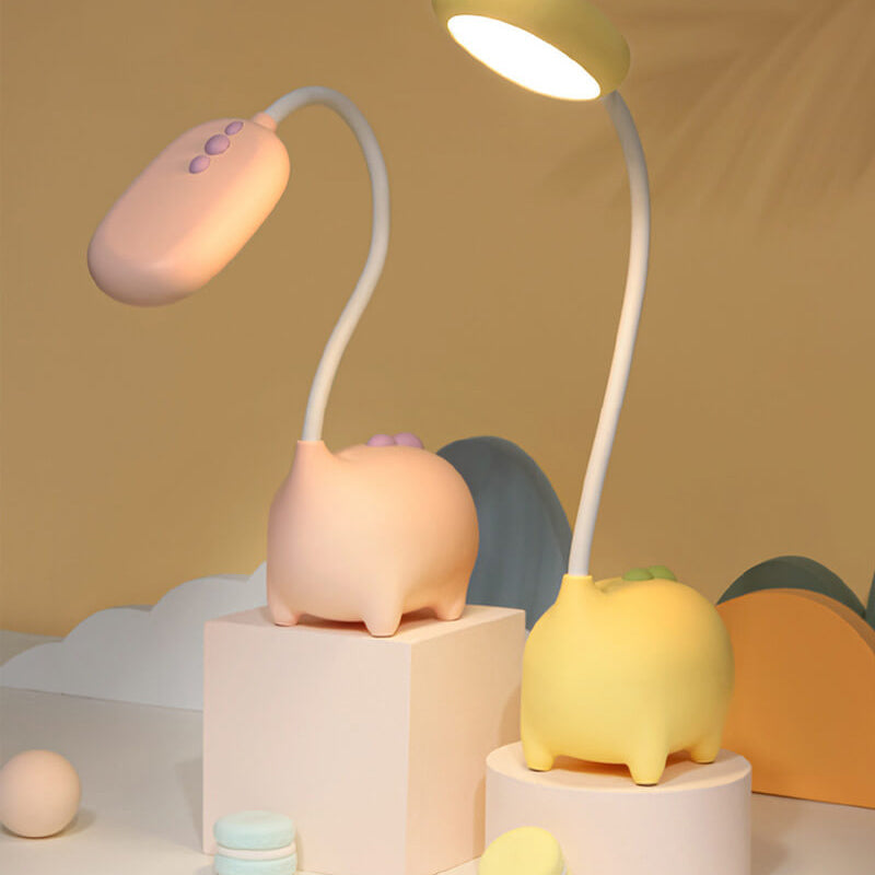 Modern Table Lamp with Integrated LED and Colorful Design