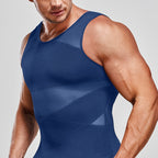Men's Compression Tank Top – Fitted Sleeveless Muscle Vest