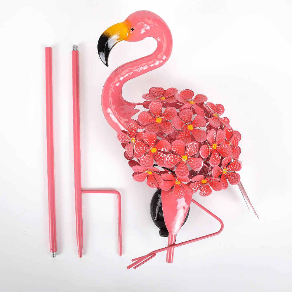 Flamingo Solar LED Garden Light – Pink – (1 LED)