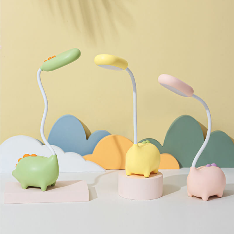 Modern Table Lamp with Integrated LED and Colorful Design