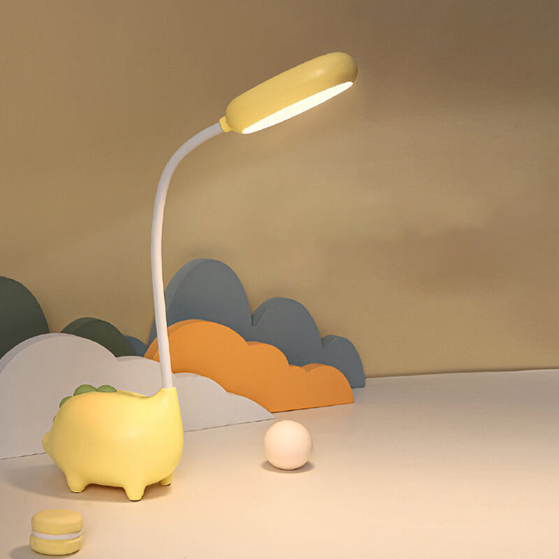 Modern Table Lamp with Integrated LED and Colorful Design