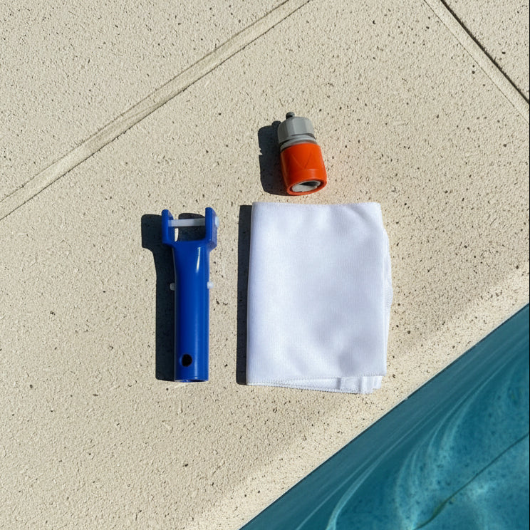 AQUAVAC – Chemical-Free Pool Cleaner with Powerful Suction for Leaves and Debris