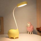 Modern Table Lamp with Integrated LED and Colorful Design