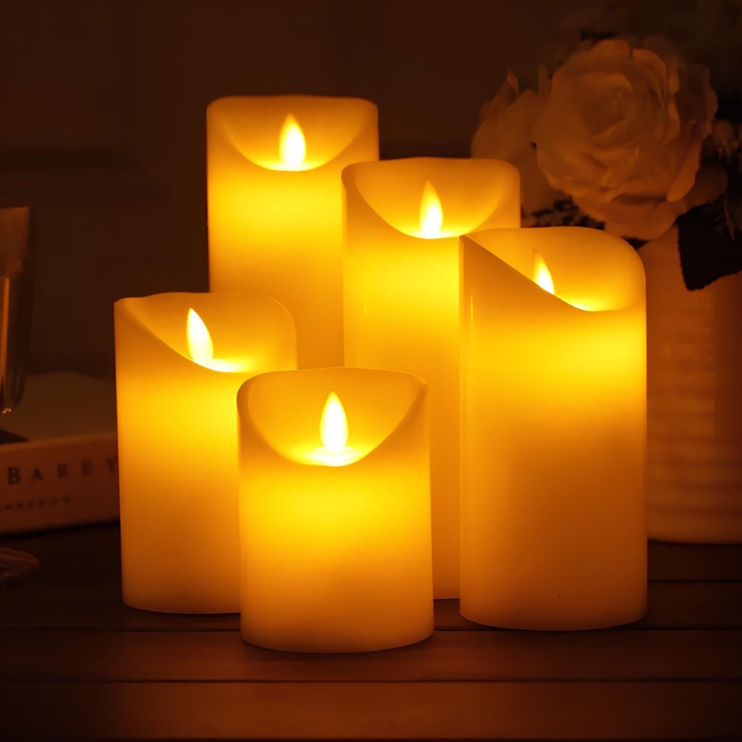 Autumn – Flameless Candle with Ambient Lighting