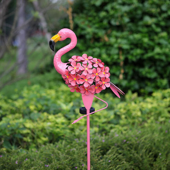 Flamingo Solar LED Garden Light – Pink – (1 LED)