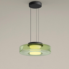BauhausGlow – Glass Pendant Lamp in Bauhaus Style with Warm Lighting & Modern Design
