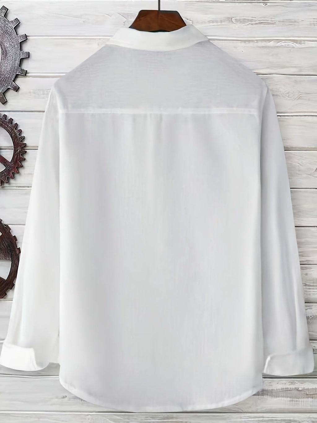 Men's Lightweight Casual Shirt – Relaxed Fit Long Sleeve