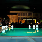 Spherical Garden Light - Rechargeable LED Ball Light with Remote, 16 Colours