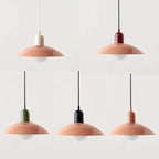 Bauhaus Macaron Colored Glass Pendant Lamp | Modern Design for Kitchen & Dining Room
