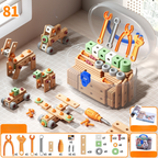 Coffret d'outils de construction, version 81 pièces