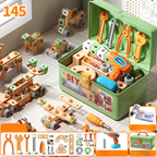 Coffret d'outils de construction, version 145 pièces