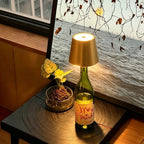 Rechargeable Bottle Lamp Topper - Cordless LED Table Light