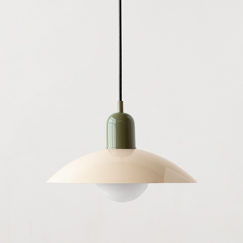 Bauhaus Macaron Colored Glass Pendant Lamp | Modern Design for Kitchen & Dining Room
