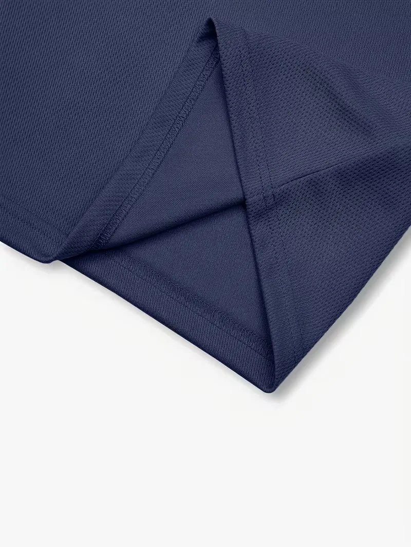 Men's Summer Polo Shirt and Shorts Set – Lightweight Two-Piece