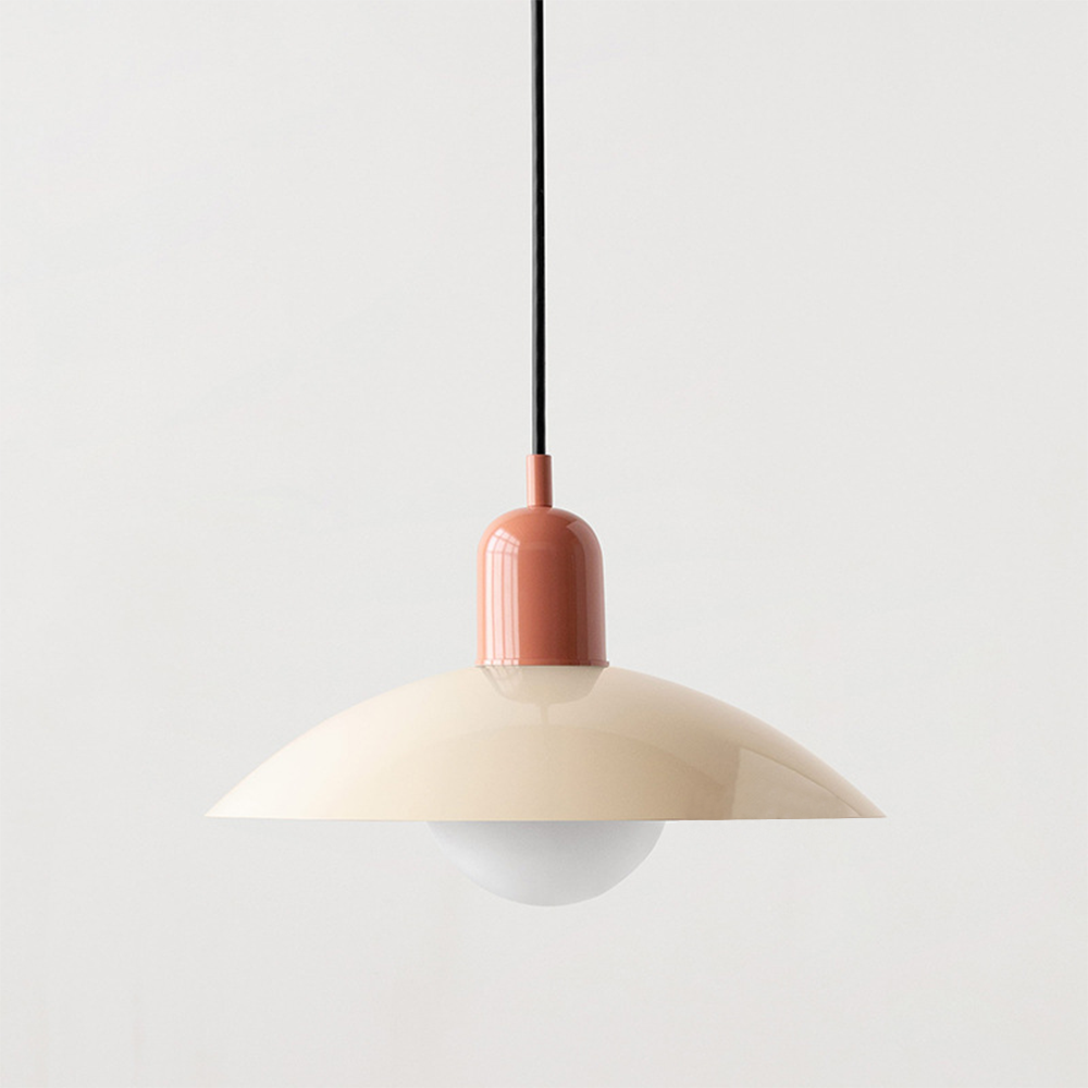 Bauhaus Macaron Colored Glass Pendant Lamp | Modern Design for Kitchen & Dining Room
