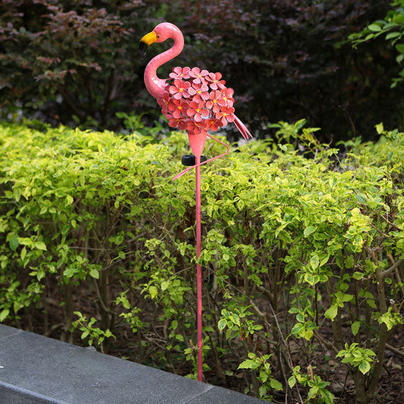 Flamingo Solar LED Garden Light – Pink – (1 LED)