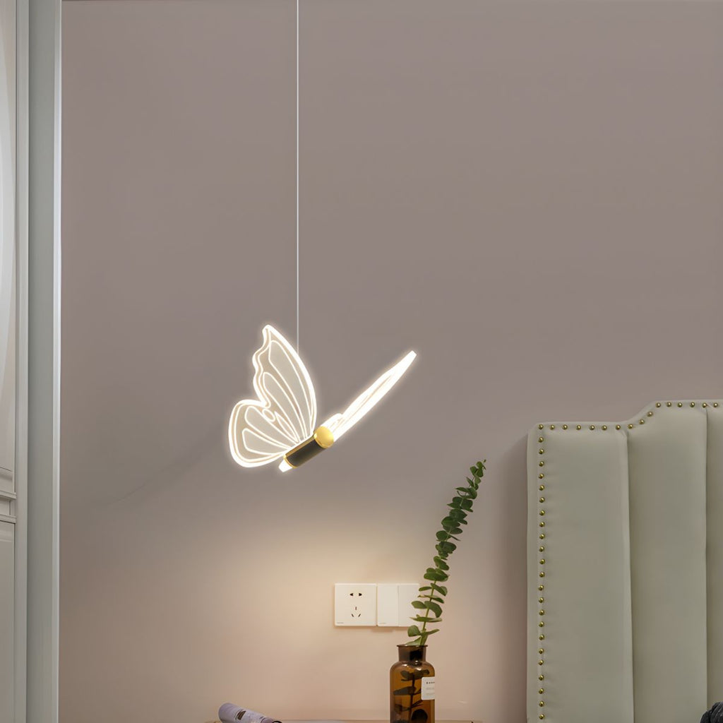 ButterflyGlow – Elegant Butterfly Pendant Lamp | Atmospheric Ceiling Light for Living Room or Kids’ Room