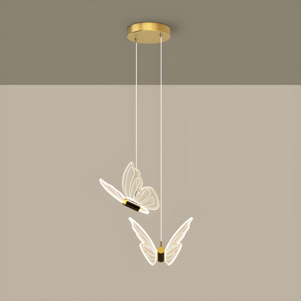 ButterflyGlow – Elegant Butterfly Pendant Lamp | Atmospheric Ceiling Light for Living Room or Kids’ Room