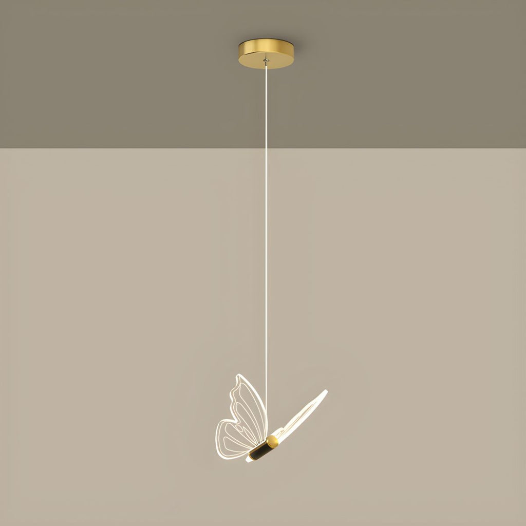 ButterflyGlow – Elegant Butterfly Pendant Lamp | Atmospheric Ceiling Light for Living Room or Kids’ Room
