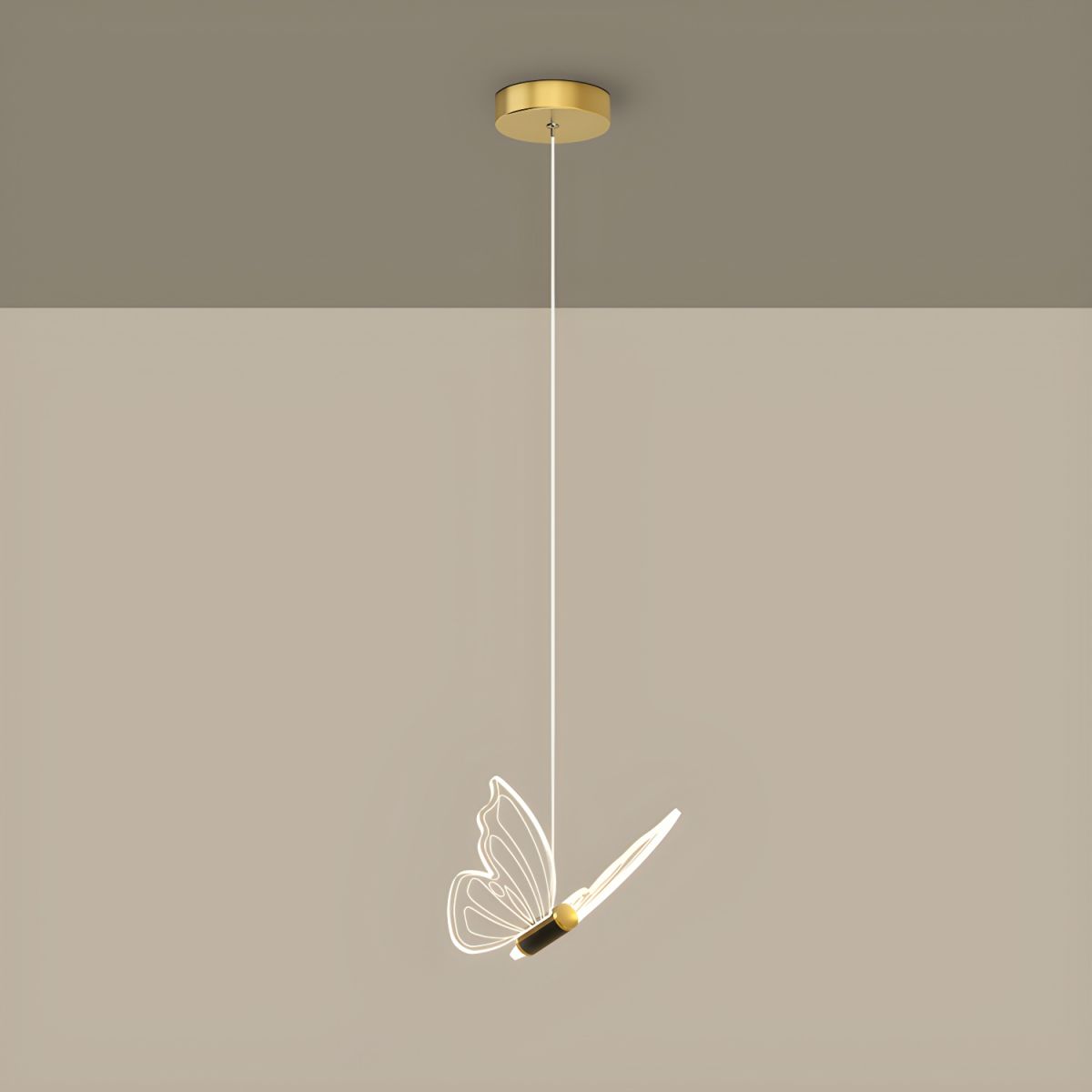 ButterflyGlow – Elegant Butterfly Pendant Lamp | Atmospheric Ceiling Light for Living Room or Kids’ Room
