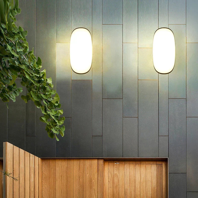 Astyra - Modern Black Waterproof IP65 LED Outdoor Wall Lamp