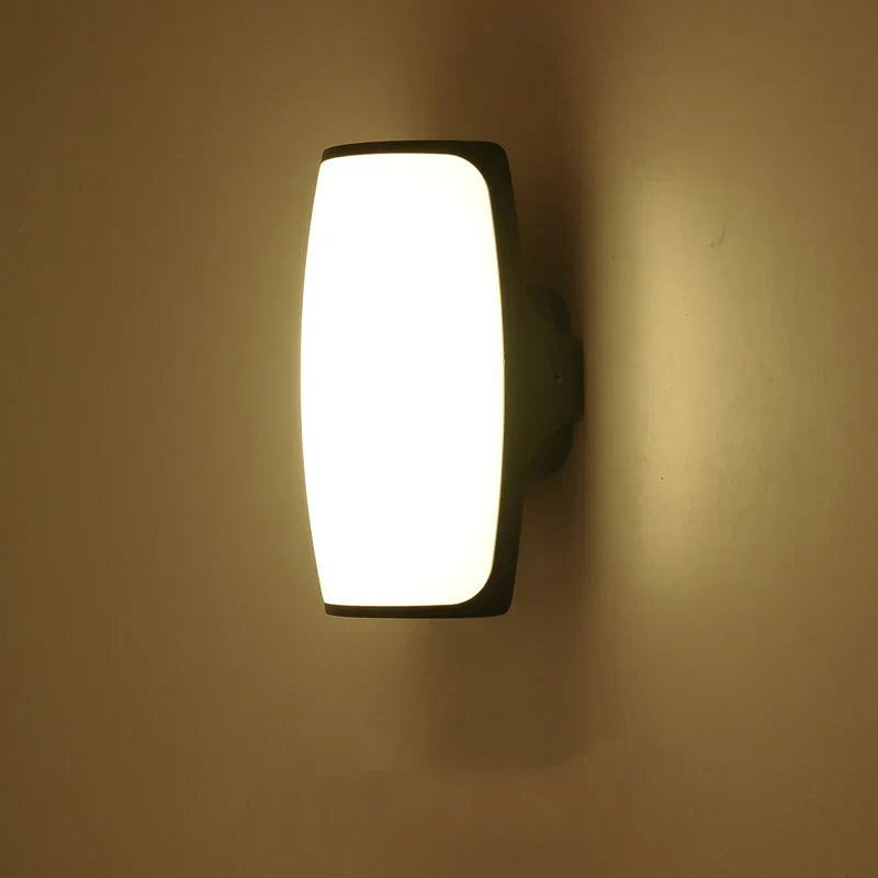Astyra - Modern Black Waterproof IP65 LED Outdoor Wall Lamp