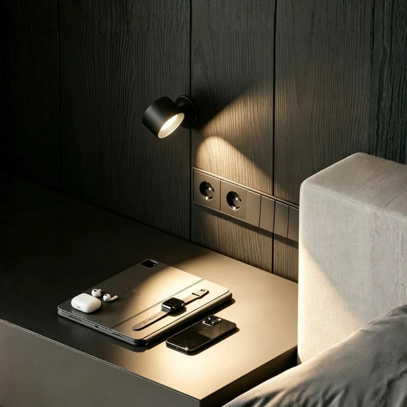 Cordless Wall Lights for Living Room - Rechargeable Wall Sconce with Touch or Remote