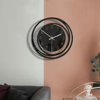 ClarityLine | Elegant Designer Wall Clock | Silent Precision & Stylish Timekeeping for Modern Interiors