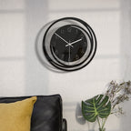 ClarityLine | Elegant Designer Wall Clock | Silent Precision & Stylish Timekeeping for Modern Interiors