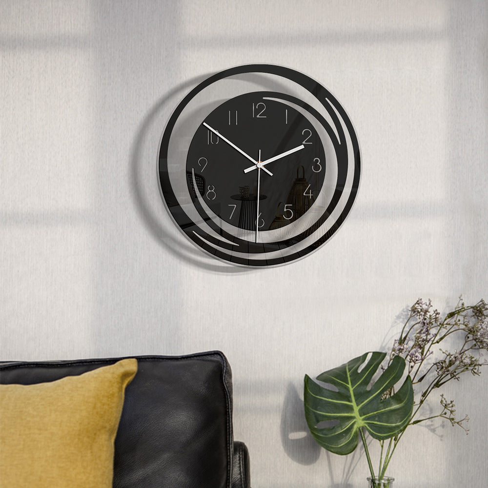 ClarityLine | Elegant Designer Wall Clock | Silent Precision & Stylish Timekeeping for Modern Interiors