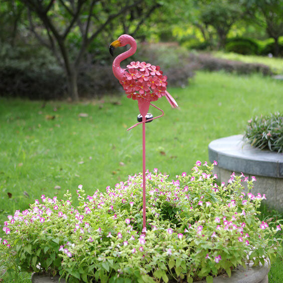 Flamingo Solar LED Garden Light – Pink – (1 LED)