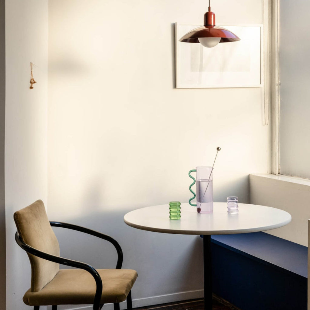 Bauhaus Macaron Colored Glass Pendant Lamp | Modern Design for Kitchen & Dining Room