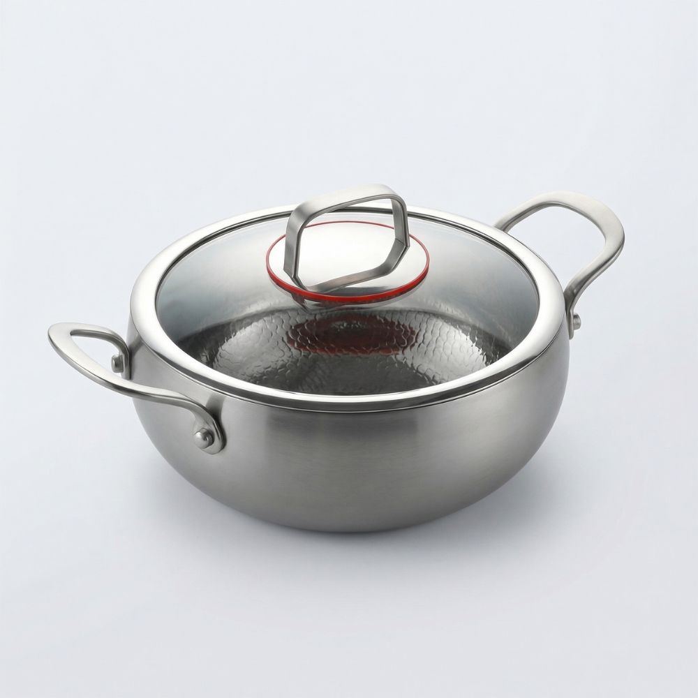 Titanium Deep Casserole Pan – Non-Stick Cooking Pot