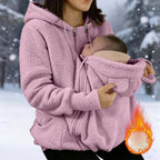Blouson de fleece pour porter bébé, sur maman et bébé