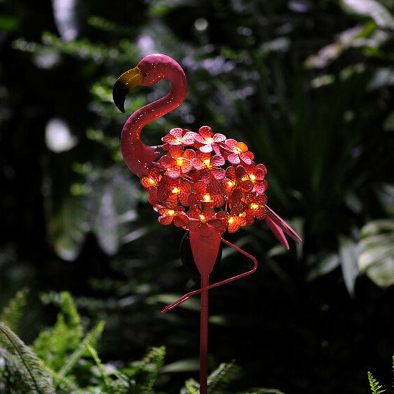 Flamingo Solar LED Garden Light – Pink – (1 LED)