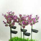 Modern Solar LED Garden Light – Purple – (1 LED)