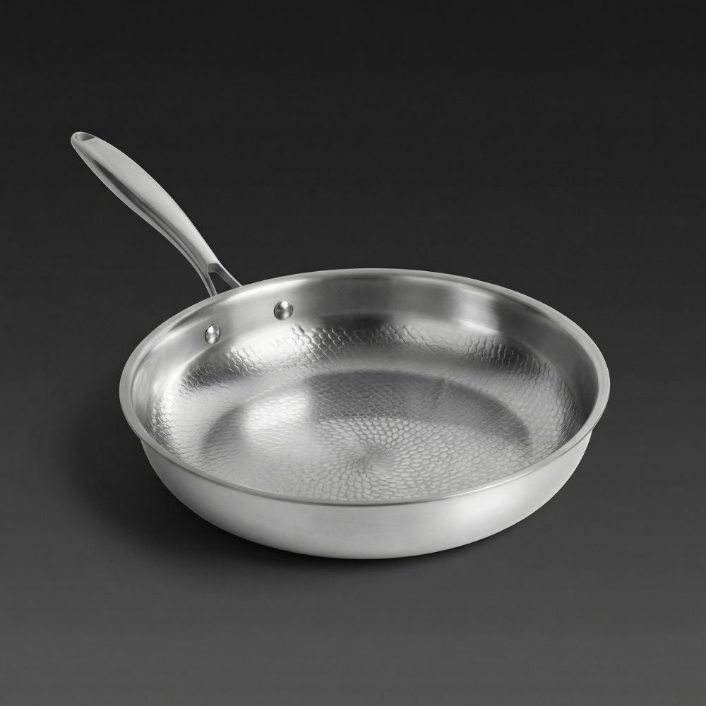 Titanium Kitchen Set with Frying Pan, Utensils & Cutting Board