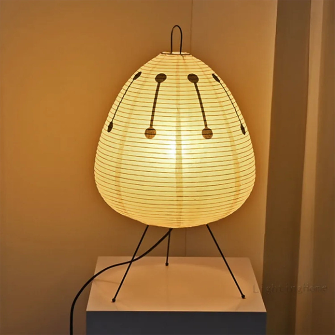 Tirva Hikari | Japandi Rice Paper Floor Lamp