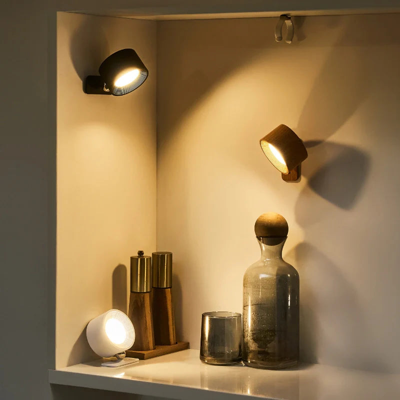 Cordless Wall Lights for Living Room - Rechargeable Wall Sconce with Touch or Remote
