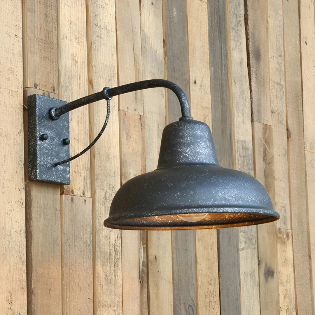 Lyvix - Industrial Outdoor Wall Lamp