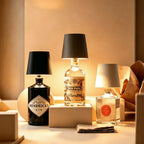 Rechargeable Bottle Lamp Topper - Cordless LED Table Light