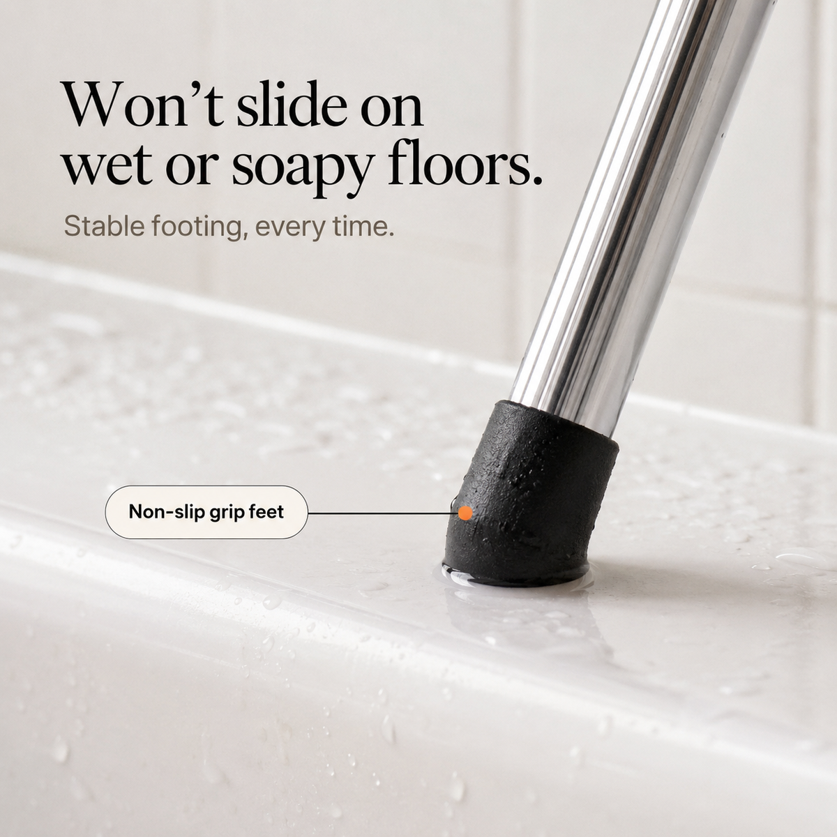 Dog Bath Platform – Elevated Non-Slip Stainless Steel
