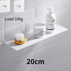 Floating Wall Shelf No Drill - Adhesive Bathroom Shelf