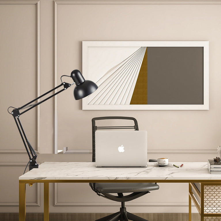 Minimalist Iron & ABS Table Lamp Available in Multiple Colors
